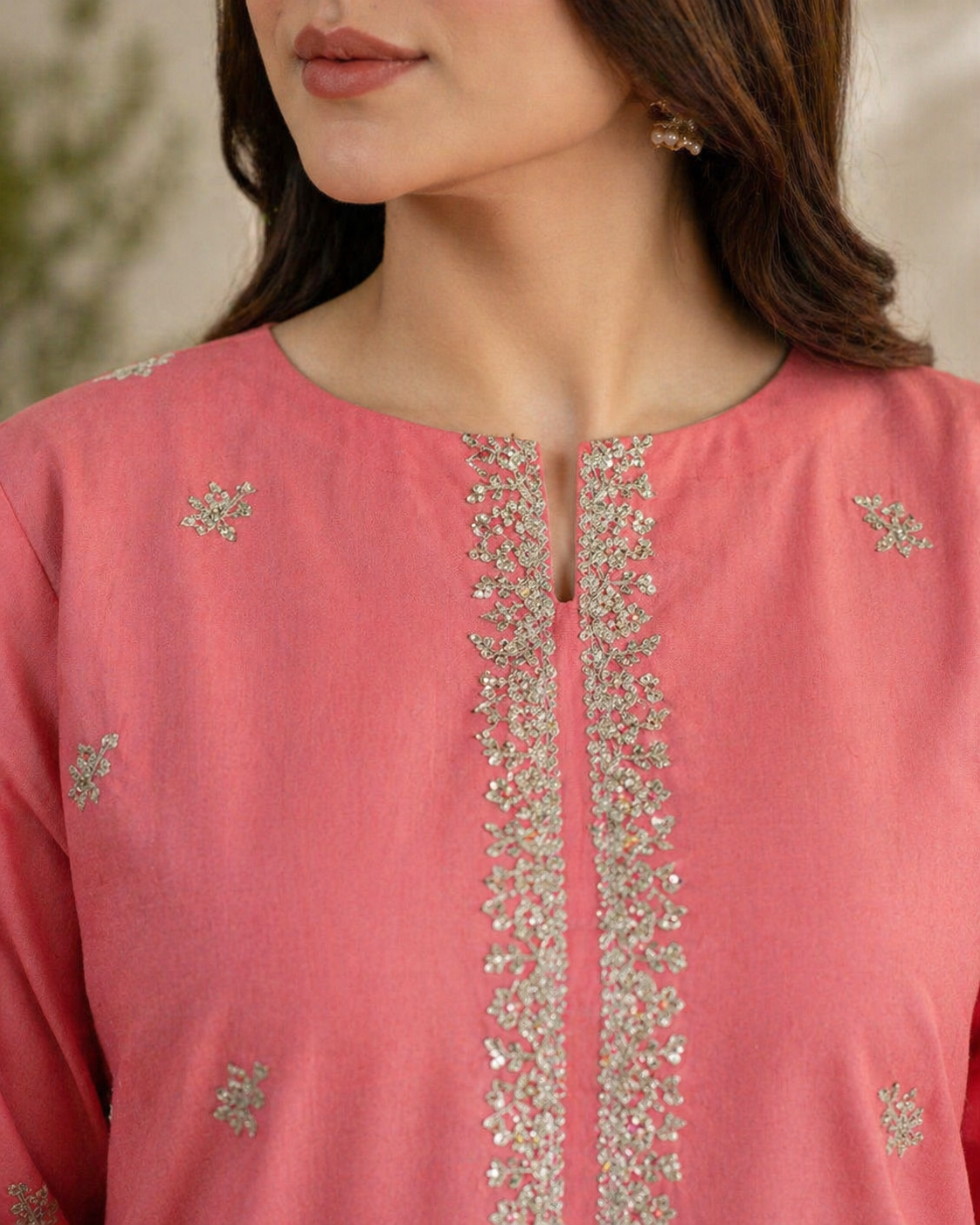 Zara embroider 3pc